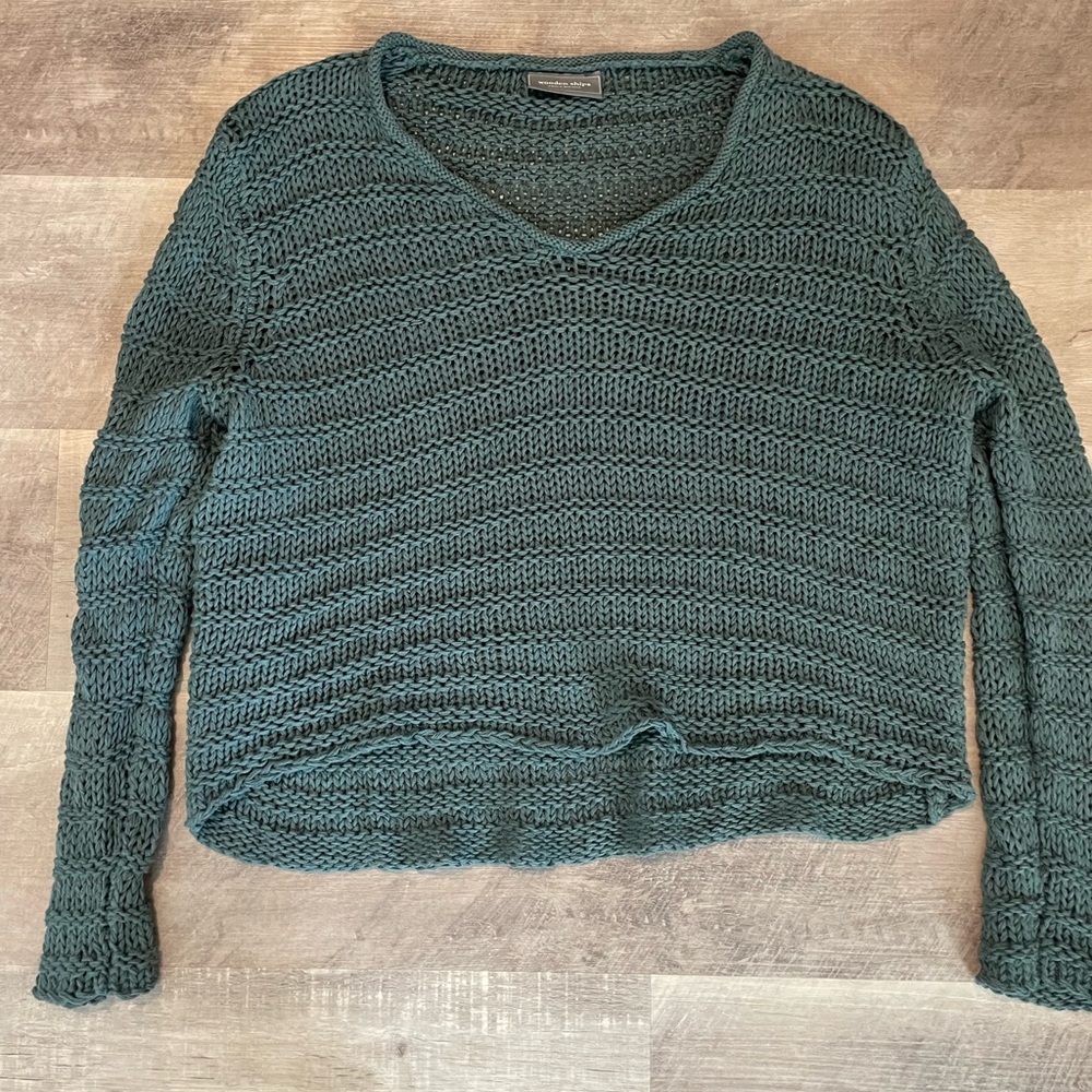 Wooden Ships Paola Buendia Size Small/Medium beach Slouchy Sweater oversized